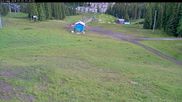 Archived webcam image showing Silver Queen Slope and chair lift on 3 Jul 2026 at 16:01