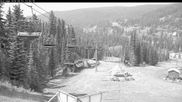 Archived webcam image showing Silver Queen Slope and chair lift on 10 Aug 2026 at 22:25