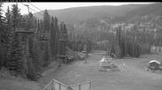 Archived webcam image showing Silver Queen Slope and chair lift on 11 Aug 2026 at 00:25