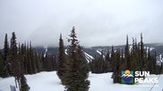 Archived webcam image showing Sun Peaks - View Mt. Tod on 7 Mar 2026 at 20:35