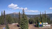 Archived webcam image showing Sun Peaks - View Mt. Tod on 9 May 2026 at 20:06