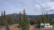 Archived webcam image showing Sun Peaks - View Mt. Tod on 18 May 2026 at 20:25