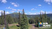 Archived webcam image showing Sun Peaks - View Mt. Tod on 21 Jun 2026 at 20:36