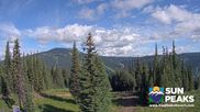 Archived webcam image showing Sun Peaks - View Mt. Tod on 27 Jul 2026 at 18:08