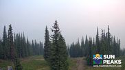 Archived webcam image showing Sun Peaks - View Mt. Tod on 7 Aug 2026 at 16:05