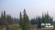 Archived webcam image showing Sun Peaks - View Mt. Tod on 7 Aug 2026 at 18:05