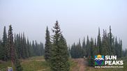 Archived webcam image showing Sun Peaks - View Mt. Tod on 7 Aug 2026 at 20:05