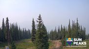 Archived webcam image showing Sun Peaks - View Mt. Tod on 8 Aug 2026 at 00:05