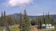 Archived webcam image showing Sun Peaks - View Mt. Tod on 11 Aug 2026 at 20:45