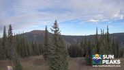 Archived webcam image showing Sun Peaks - View Mt. Tod on 6 Oct 2026 at 18:31