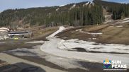Archived webcam image showing Village Day Lodge - Sun Peaks on 19 Apr 2026 at 18:41