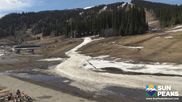 Archived webcam image showing Village Day Lodge - Sun Peaks on 20 Apr 2026 at 00:41
