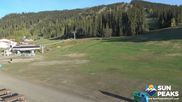 Archived webcam image showing Village Day Lodge - Sun Peaks on 12 May 2026 at 16:22