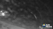 Archived webcam image showing Village Day Lodge - Sun Peaks on 13 May 2026 at 12:06