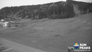 Archived webcam image showing Village Day Lodge - Sun Peaks on 13 May 2026 at 14:06