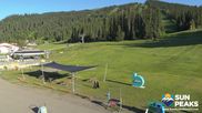 Archived webcam image showing Village Day Lodge - Sun Peaks on 21 Jun 2026 at 16:49