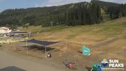 Archived webcam image showing Village Day Lodge - Sun Peaks on 11 Aug 2026 at 18:47