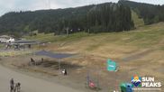 Archived webcam image showing Village Day Lodge - Sun Peaks on 12 Aug 2026 at 00:47