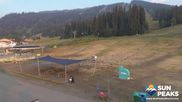 Archived webcam image showing Village Day Lodge - Sun Peaks on 27 Aug 2026 at 16:37