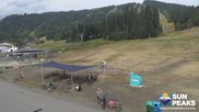 Archived webcam image showing Village Day Lodge - Sun Peaks on 27 Aug 2026 at 20:37