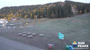Archived webcam image showing Village Day Lodge - Sun Peaks on 11 Oct 2026 at 16:46