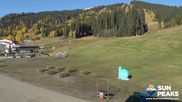 Archived webcam image showing Village Day Lodge - Sun Peaks on 11 Oct 2026 at 20:46
