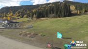Archived webcam image showing Village Day Lodge - Sun Peaks on 12 Oct 2026 at 00:46