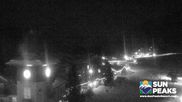 Archived webcam image showing Sun Peaks Grand Hotel on 27 Feb 2026 at 09:06