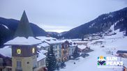 Archived webcam image showing Sun Peaks Grand Hotel on 27 Feb 2026 at 16:06
