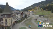 Archived webcam image showing Sun Peaks Grand Hotel on 6 Oct 2026 at 22:48