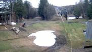 Archived webcam image showing Mont Sutton: base area on 8 May 2026 at 14:34