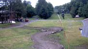 Archived webcam image showing Mont Sutton: base area on 19 Jun 2026 at 14:52