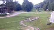 Archived webcam image showing Mont Sutton: base area on 6 Aug 2026 at 12:28