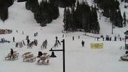 Archived webcam image showing Base area Arapahoe Basin on 26 Feb 2026 at 22:31
