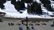Archived webcam image showing Base area Arapahoe Basin on 11 May 2026 at 18:47