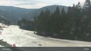 Archived webcam image showing Špindlerův Mlýn: Hromovka on 13 Apr 2026 at 08:38