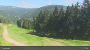 Archived webcam image showing Špindlerův Mlýn: Hromovka on 28 May 2026 at 11:48