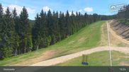 Archived webcam image showing Špindlerův Mlýn: Hromovka on 28 May 2026 at 13:48
