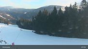 Archived webcam image showing Špindlerův Mlýn: Hromovka on 26 Feb 2026 at 08:16