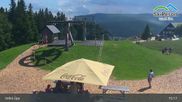 Archived webcam image showing Velka Upa Ski Resort on 21 Jun 2026 at 15:52