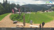 Archived webcam image showing Velka Upa Ski Resort on 27 Jul 2026 at 13:12
