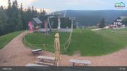Archived webcam image showing Velka Upa Ski Resort on 24 Sep 2026 at 07:23