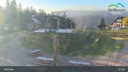 Archived webcam image showing Velka Upa Ski Resort on 27 Oct 2026 at 08:04