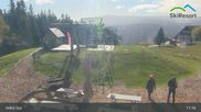 Archived webcam image showing Velka Upa Ski Resort on 27 Oct 2026 at 11:04