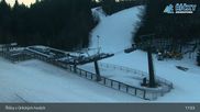 Archived webcam image showing Říčky v Orlických horách - Base Station on Feb 26, 2026 at 5:23 PM