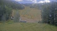 Archived webcam image showing Sun Valley - View Bald Mountain on 15 Aug 2026 at 00:56