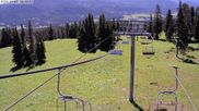 Archived webcam image showing Alpine Lift at Bridger Bowl Ski Resort on 1 Jul 2026 at 18:31