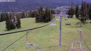 Archived webcam image showing Alpine Lift at Bridger Bowl Ski Resort on 1 Jul 2026 at 22:31