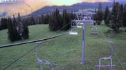 Archived webcam image showing Alpine Lift at Bridger Bowl Ski Resort on 2 Jul 2026 at 04:31