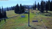 Archived webcam image showing Alpine Lift at Bridger Bowl Ski Resort on 20 Aug 2026 at 16:16